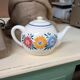 Vintage earthenware teapot