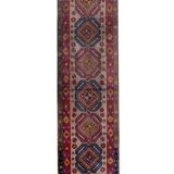 Vintage Turkish Oushak Handwoven Rug 70x335 cm