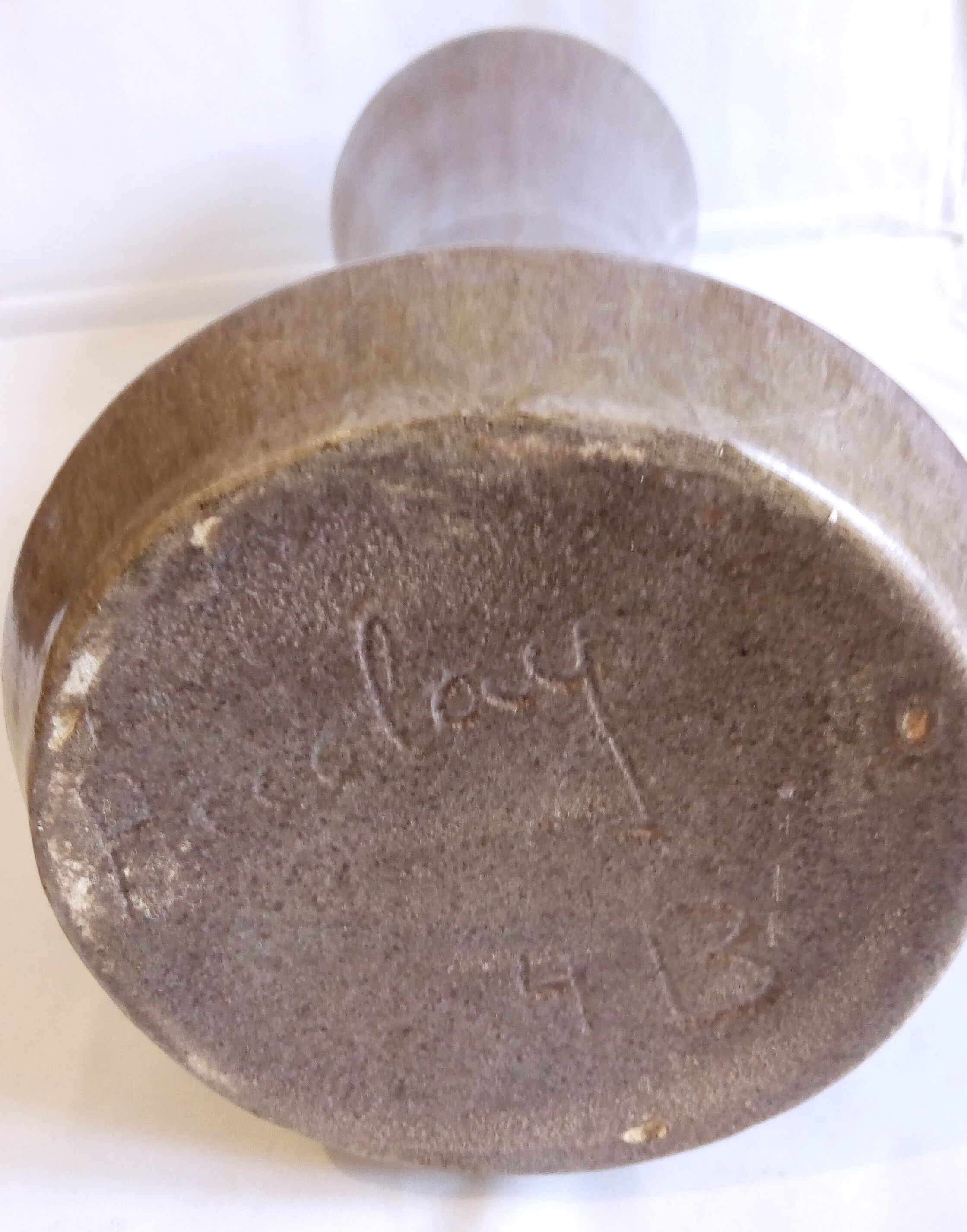 Purple grey long-haired Accolay vase