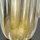 Vase Murano paillons d’or