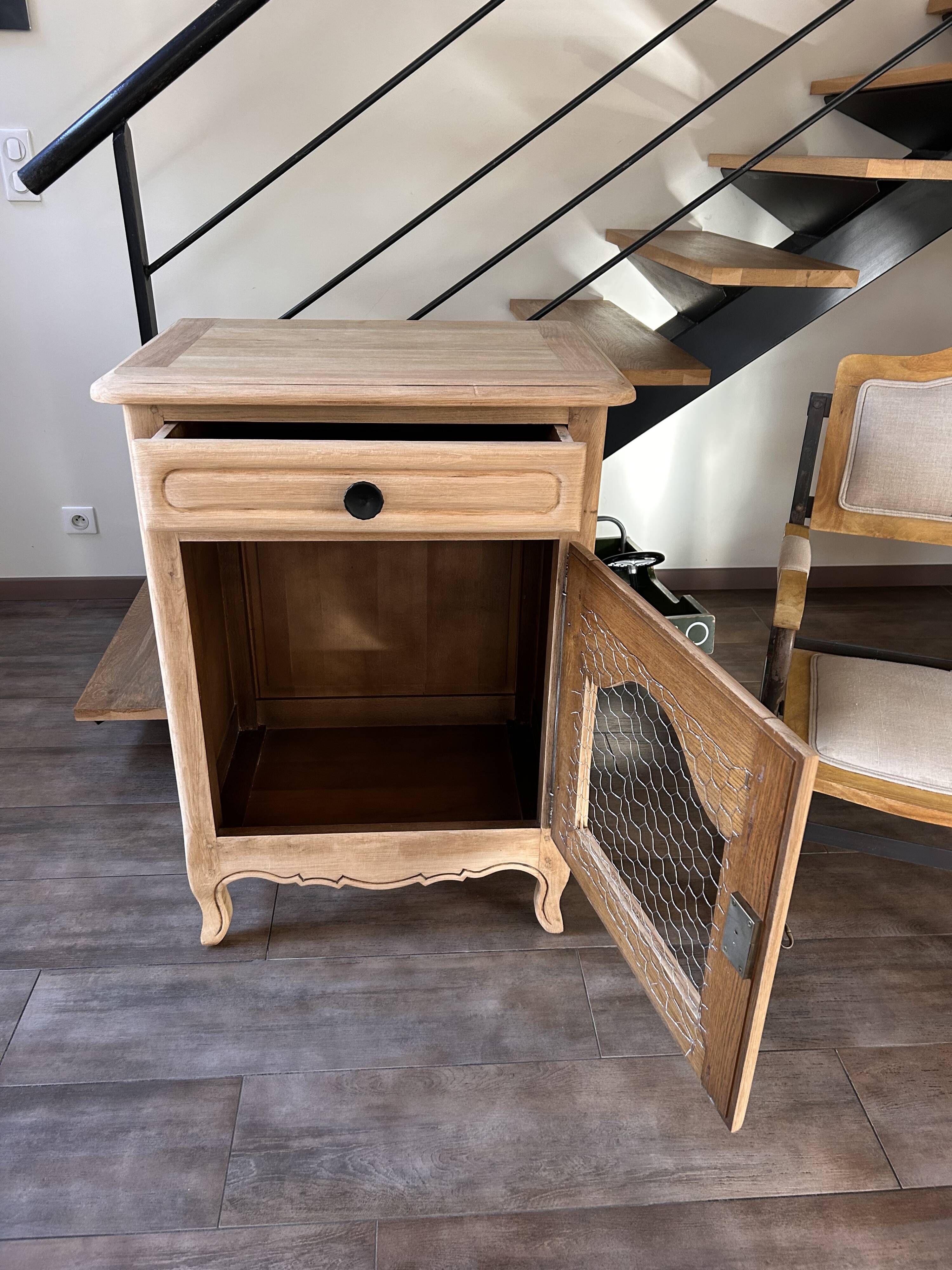 Confiturier chêne massif revalorisé