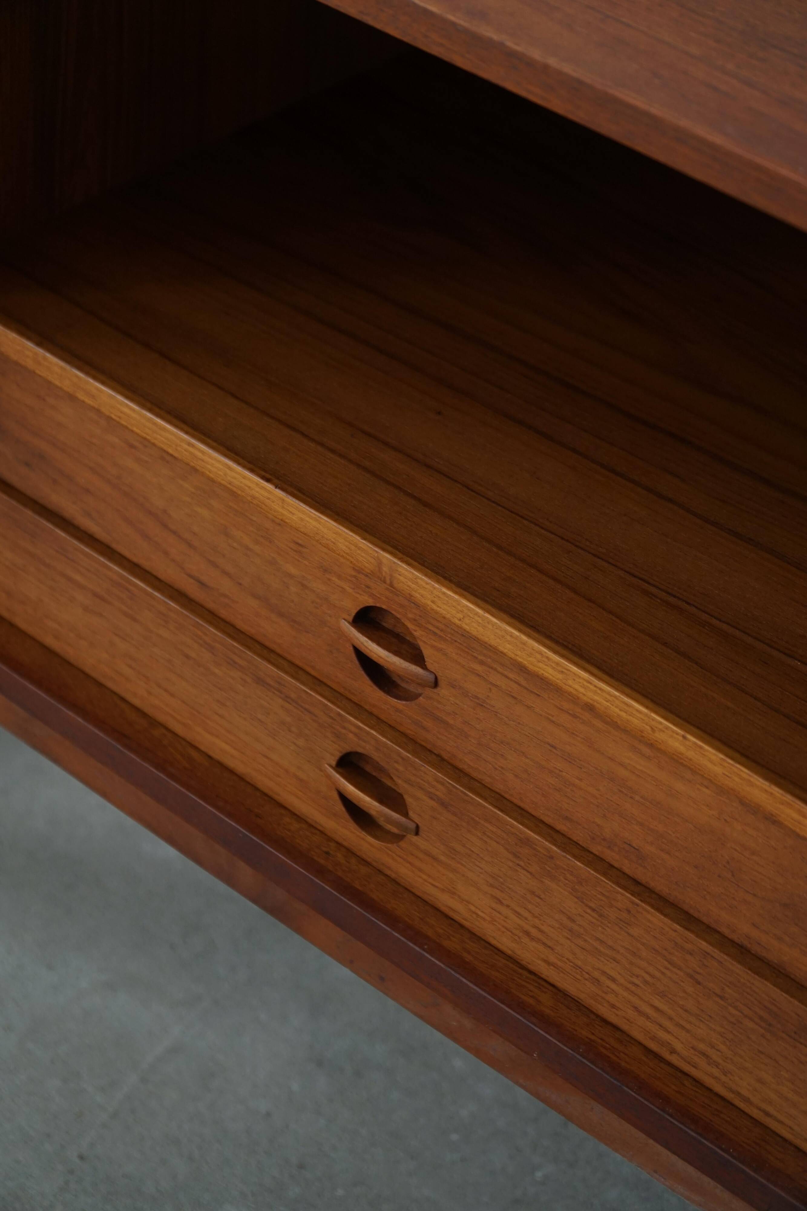 Kurt Østervig, teak buffet base, VAMO, modern Scandinavian mid-century, 1960s