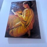 Shaolin monk painting