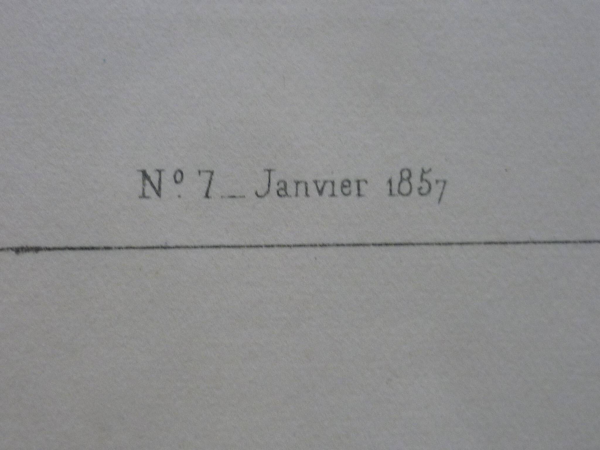 Framed Vilmorin lithograph, bouquet No 7, 1857, E. Champin