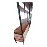Wangregal selbststehende Regalwand