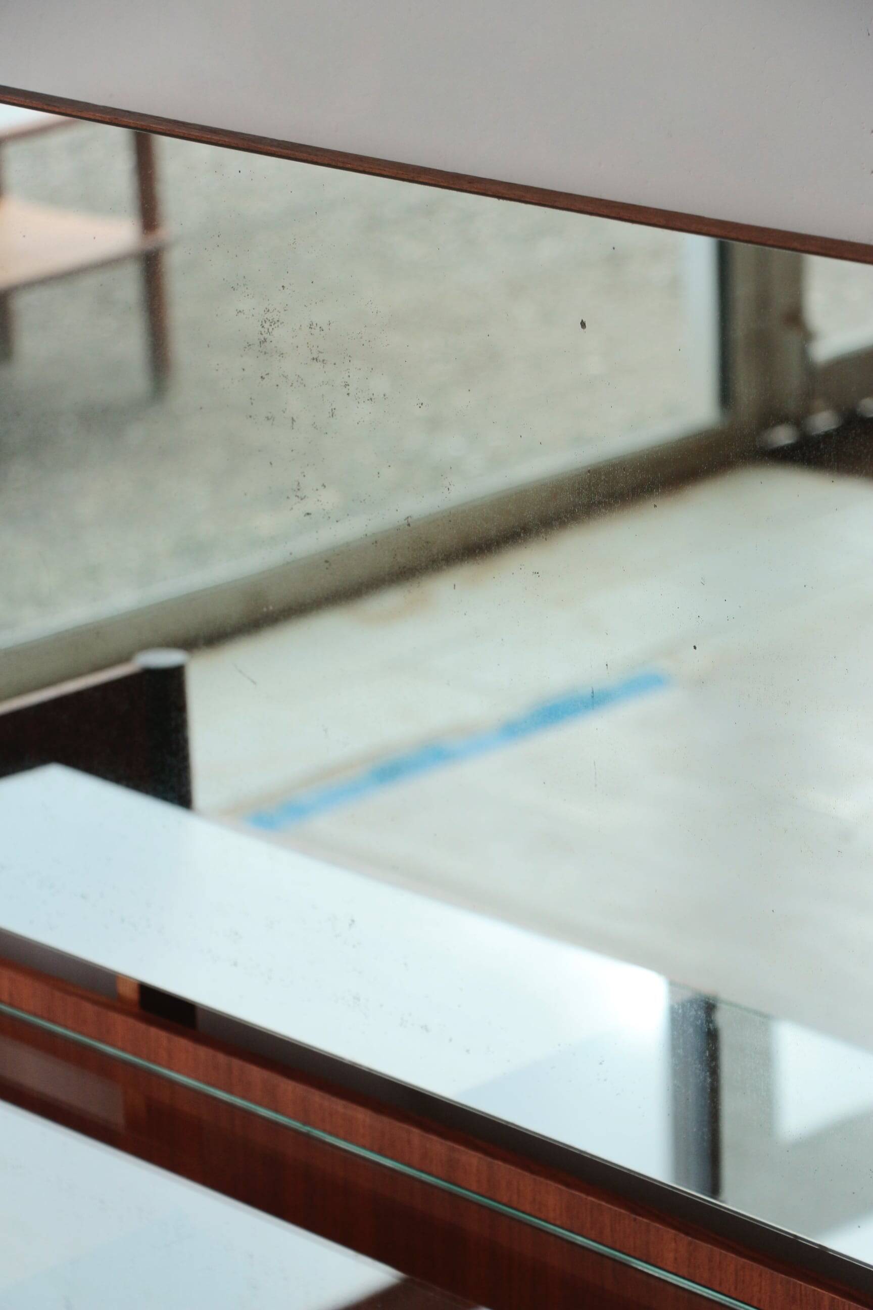 Wrighton Teak Dressing Table - Vintage 1960s - Hexagonal Base