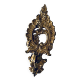Gold wall candle holder