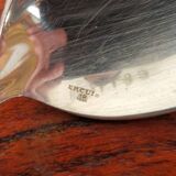 Ercuis - Set of 12 small silver-plated Sully coffee spoons