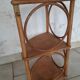 Bamboo rattan corner shelf