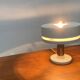 Minimalist German table lamp from the mid-century space age by Kaiser Idell / Kaiser Leuchten, 1960s.