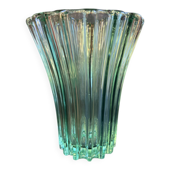 Large green Art Deco vase – Pierre d'Avesn
