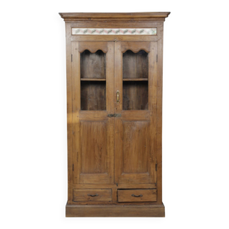 Old teak cabinet - 197x42x106cm