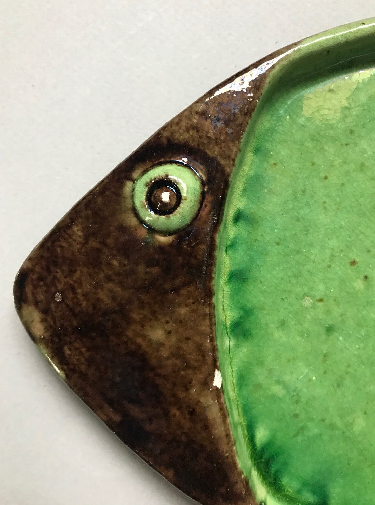 Ceramic fish dish