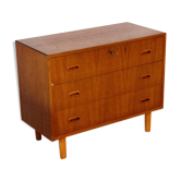 Commode en teck, Suède, 1960