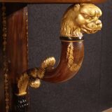 Spanish console in inlaid wood from the 19th century