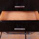 Bauhaus Writing Desk in Oak and Chromed Steel by Robert Slezák, Czech, 1930s