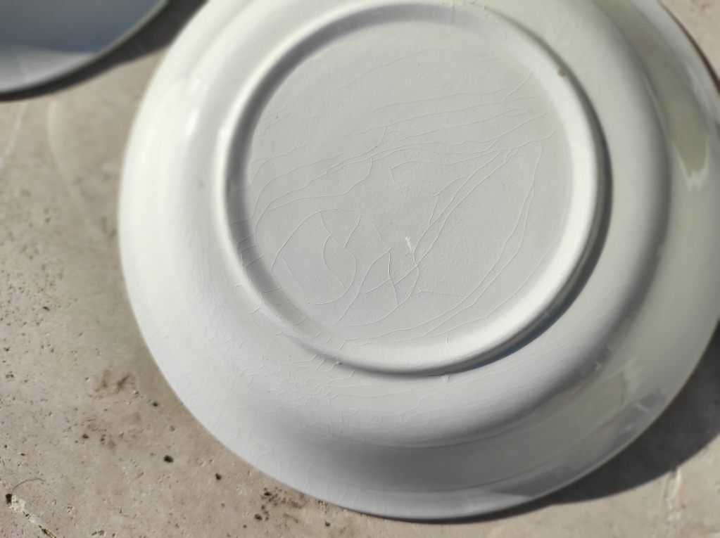Vintage hollow plates