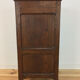 Rustic solid wood and white marble side furniture