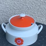 Porcelain soup kitchen bavaria germany wunsidiel vintage 1970