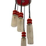 Crystal light pendant 1970s