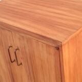 Vintage two-door oak buffet