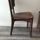 Bistro chair in wood, Baumann style.