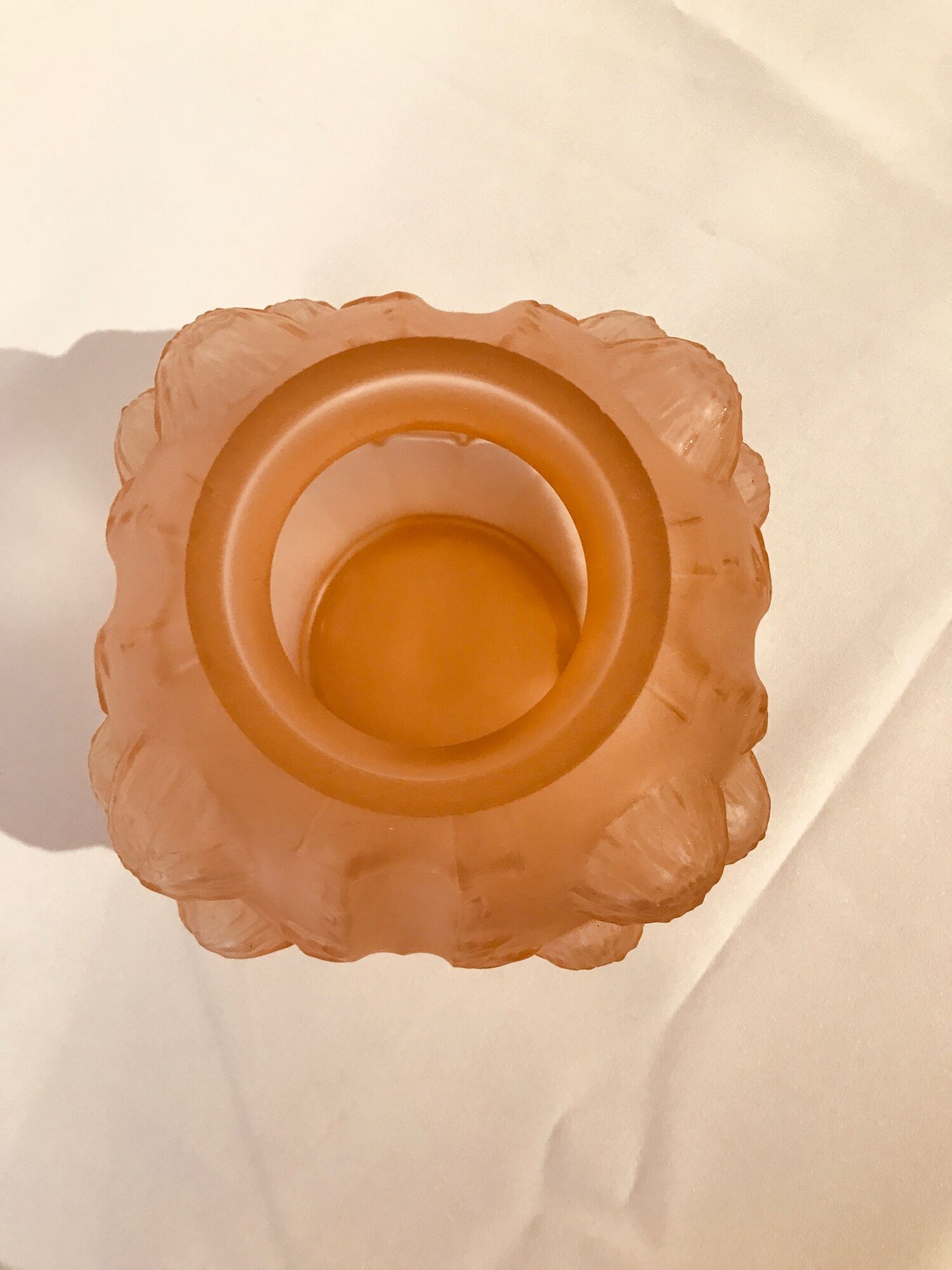 Art Deco vase in glass paste Pierre de Cagny