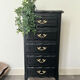 Wooden chest of drawers