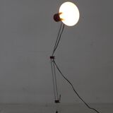 1970s Red Adjustable Floor or Table Lamp, Czechoslovakia