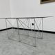 Dining table with folding base by Max Sauze Studio, France, 1970s