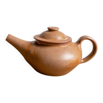 Artisanal Speckled Stoneware Teapot