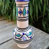 Hand decorated vase