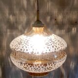Suspension en verre style scandinave - années 60/70