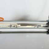 Industrial East German Fluorescent Tube Light From Leuchtenbau Wittenberg, 1980s