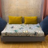 Swallow bench Thevenon Fabric - Completely redone Fabrics Upcycling