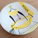 Roger CAPRON - Signed - Empty Pocket Dish "AQUARIUS" Zodiac Astrology