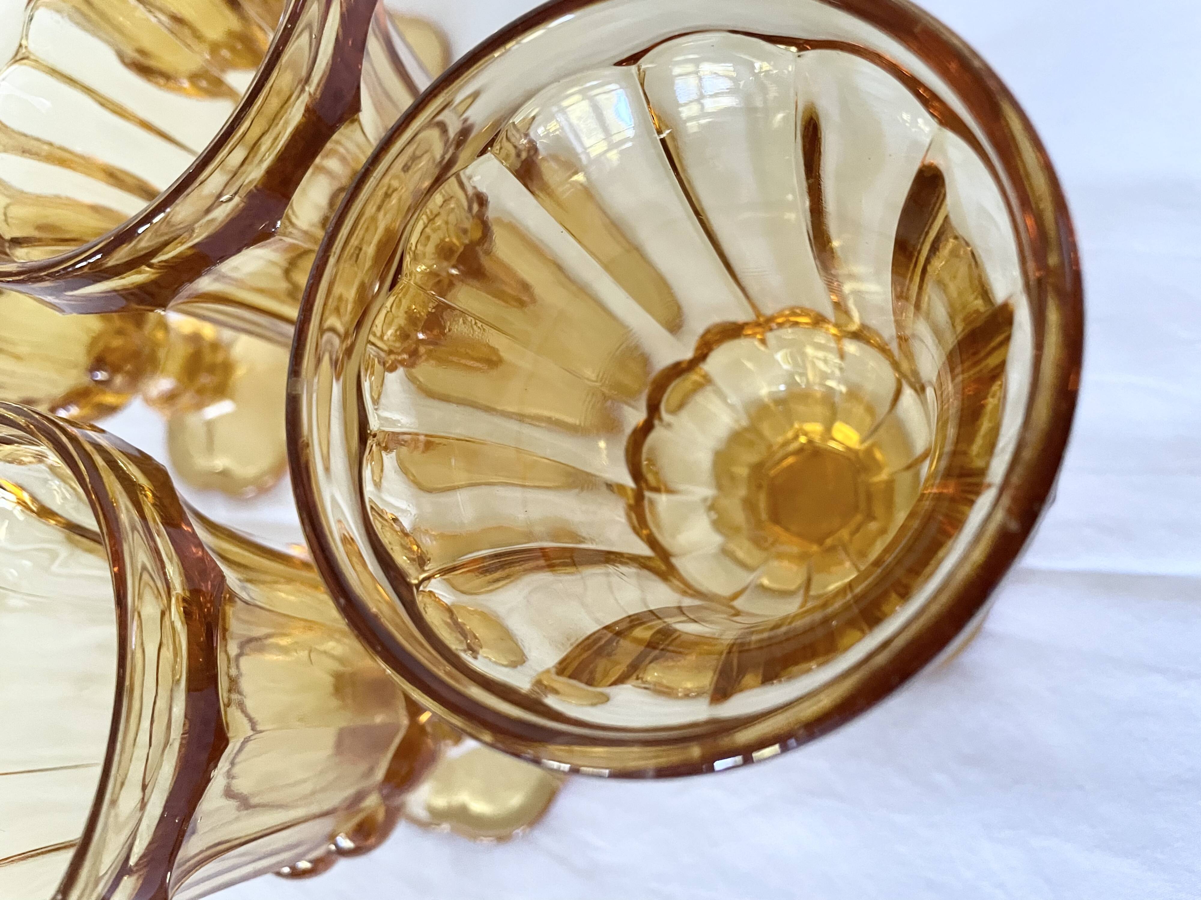 Verres ambrés