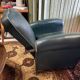 Armchair club moustache Skaï adjustable ep art deco