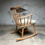 Chaise berçante vintage – Børge Mogensen