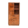 Bahut high art deco 1930 display case door shelf 4 rosewood drawers