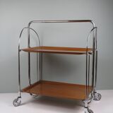 Desserte pliante Dinett par Bremshey – design mid-century, Allemagne