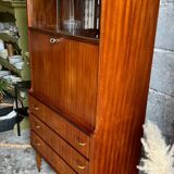 Vintage secretary, display cabinet