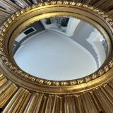 Miroir soleil œil de sorcière vintage années 1960