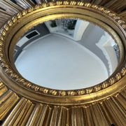 Miroir soleil œil de sorcière vintage années 1960