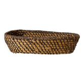 Corbeille à pain en paille ancienne
