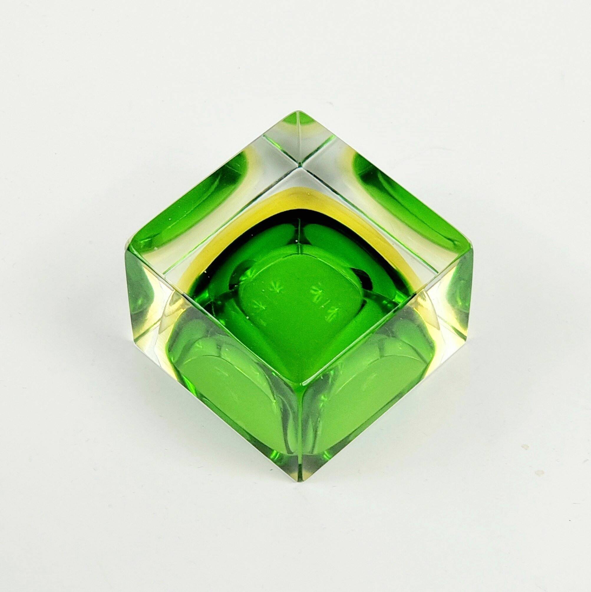 Mid Century Murano Glass Catchall/Ashtray by Flavio Poli for Seguso, 1970s