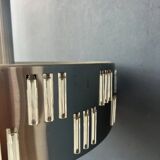 Vintage UFO pendant light with crystal glass