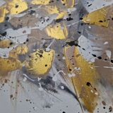 Abstract painting table
