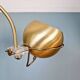 Brass eyeball floor lamp, by Gepo, 1960s-70s.