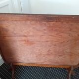 Screen-printed wooden fire pare, 1930s